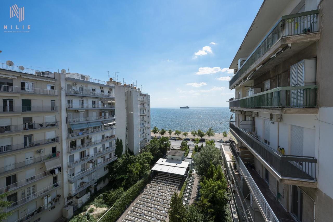 Apartament Awesome Sea View, Nilie Hospitality Mgmt Saloniki Zewnętrze zdjęcie