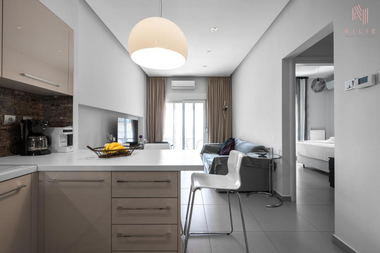 Apartament Awesome Sea View, Nilie Hospitality Mgmt Saloniki Zewnętrze zdjęcie
