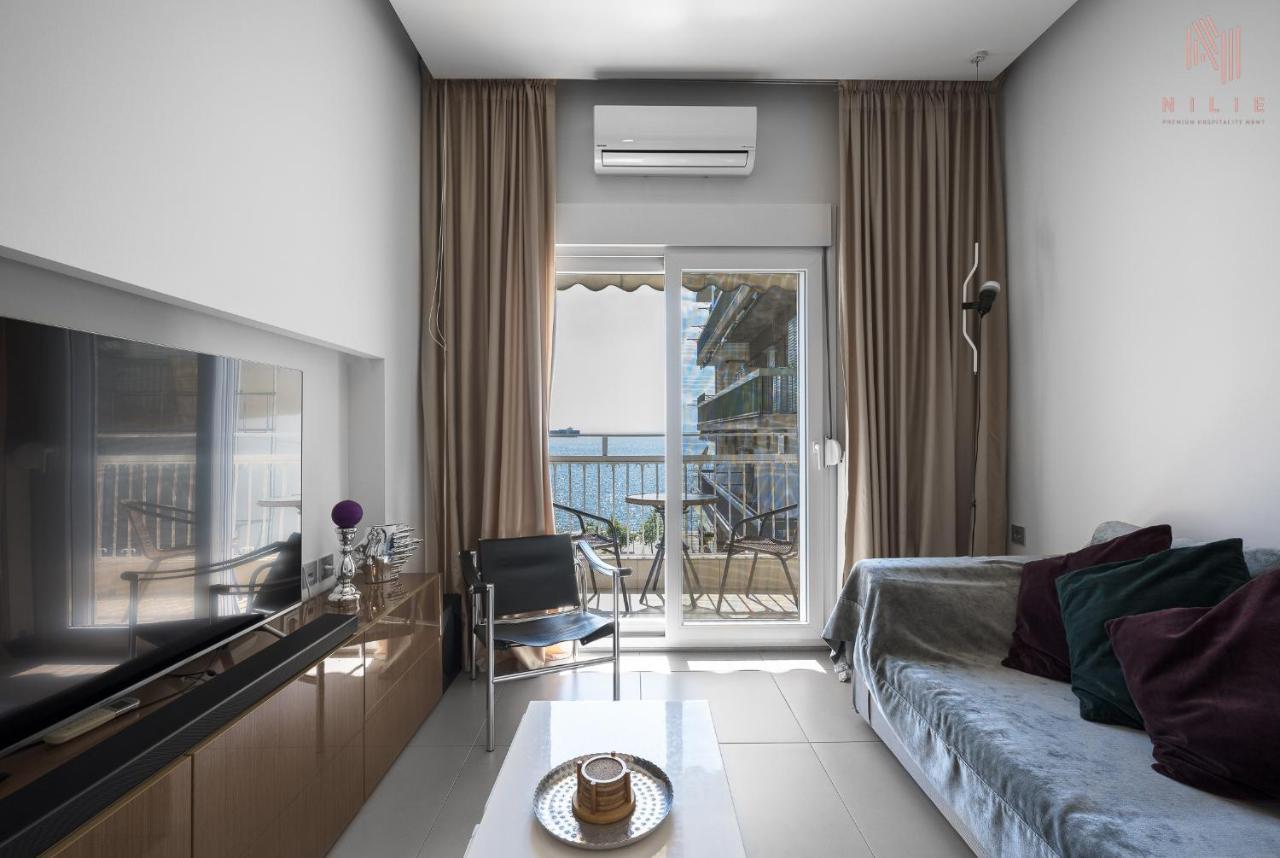 Apartament Awesome Sea View, Nilie Hospitality Mgmt Saloniki Zewnętrze zdjęcie
